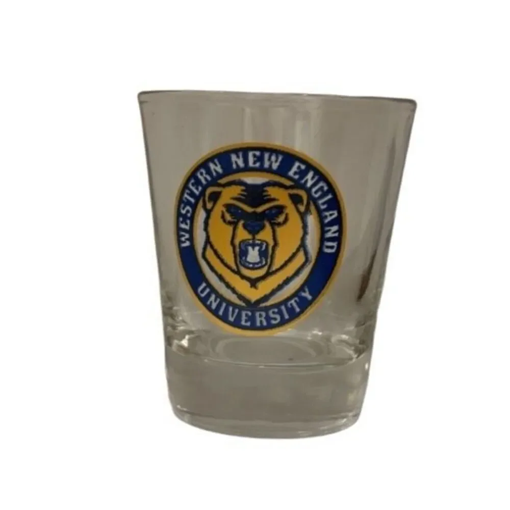 Western New England University Shot Glass